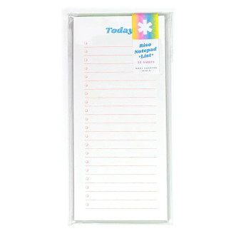 Next Chapter Studio Riso List Notepad 7.5x9.25" Today