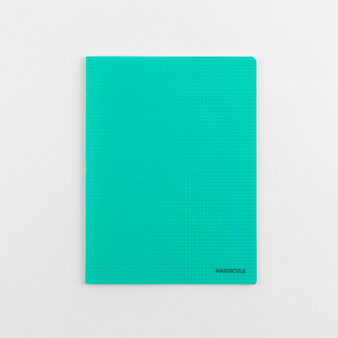 Majuscule Carnet Grid Notebook 9.5x12.5" Green