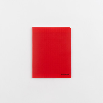 Majuscule Cahier 7x9" French Ruled Red