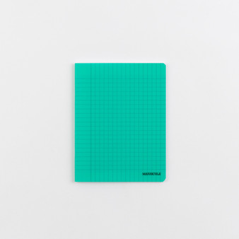 Majuscule Cahier 7x9" French Ruled Green