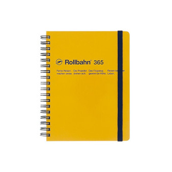 Rollbahn Free Diary Yellow