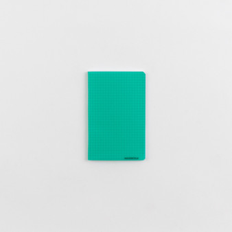 Majuscule Carnet 4.3x 6.7" Grid Notebook Green