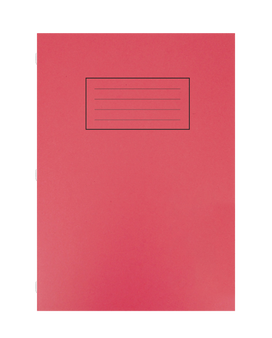 Silvine Originals Exercise Book 8x12" Red
