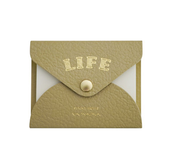 Life no Fusenshi Sticky Note Pad with Cover Plain Beige