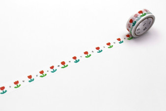 MT Washi Tape 15mm Tulip
