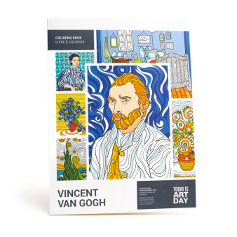 Today is Art Day Coloring Book Vincent van Gogh