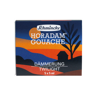 Schmincke Horadam Gouache 5ml Set of 5 Colors Twilight