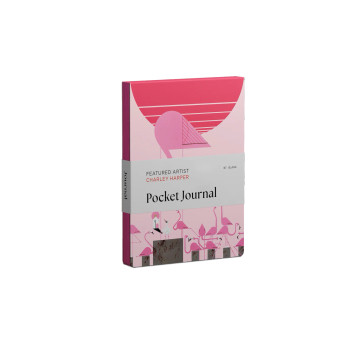 Pomegranate Artist Pocket Journal 3.5x5" Charley Harper