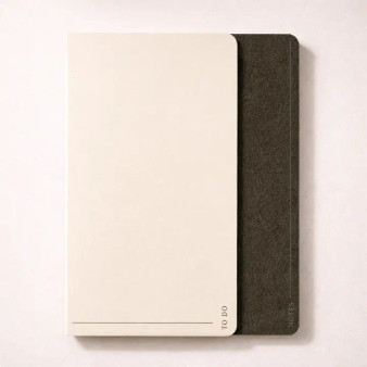 Gry Mattr Contrast Duo Notebook Olive