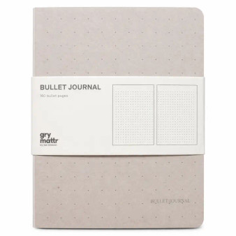 Gry Mattr Bullet Journal 7x5" Clay