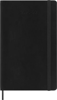 Moleskine Classic Daily 26/27 Planner 18 Month Large Soft Cover Black