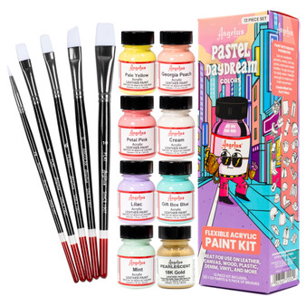 Angelus Leather Paint Pastel Daydream Color Kit