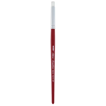 Silver Scrubber Brush Stencil 3/8"