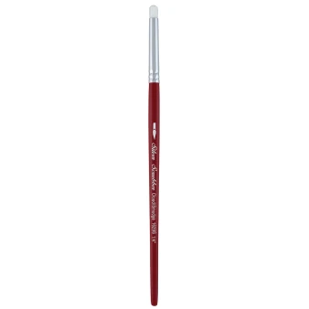 Silver Scrubber Brush Cloud/Smudge 1/4"