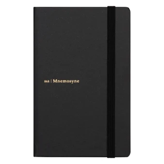 Maruman Mnemosyne Journal 5mm Dot Grid A6 Black