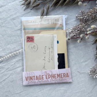 A House of Books Assorted Vintage Ephemera 10 Piece Pack