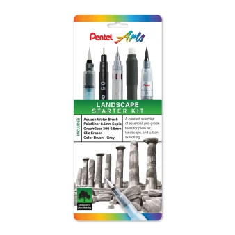Pentel Landscape Starter Kit 5 Pack