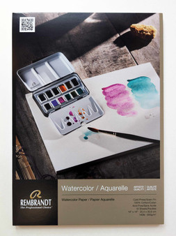 Rembrandt Watercolor Paper Pad 140lb Cold Press 10x14