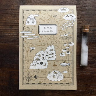 Kyupodo Letter Pad Cloud Trip 5.5x8.25"