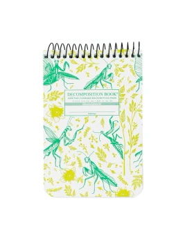 Michael Roger Press Decomposition Book Top-Bound Pocket Blank Praying Mantises