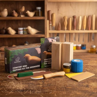 BeaverCraft Comfort Bird Carving Kit