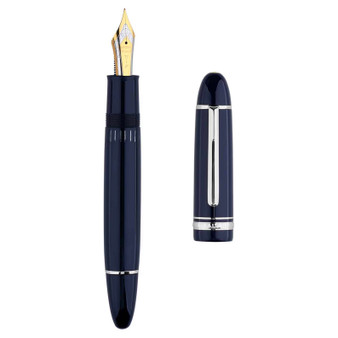 Majohn (formerly Moonman) P141 Piston Fountain Pen Blue F