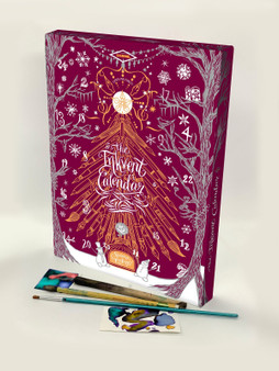 Diamine Inkvent Calendar 2026 Burgundy Edition