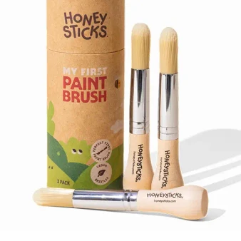 Honeysticks My First Paint Brush Set 3pk