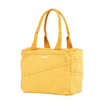 Soolla Studio Artist Tool Tote Bag Sunset Mustard