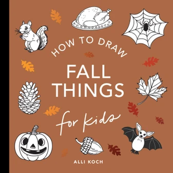 Fall Things: How to Draw Books for Kids