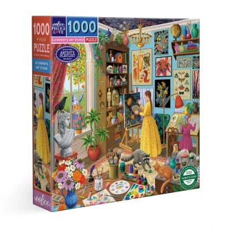 Eeboo 1000 Piece Puzzle Alchemist's Art Studio