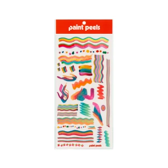 Paint Peels Stickers Color Craze No. 019
