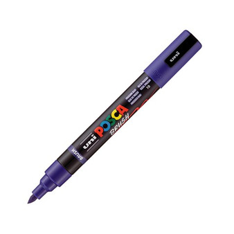 POSCA Acrylic Paint Marker Brush PC-5BR Prussian Blue