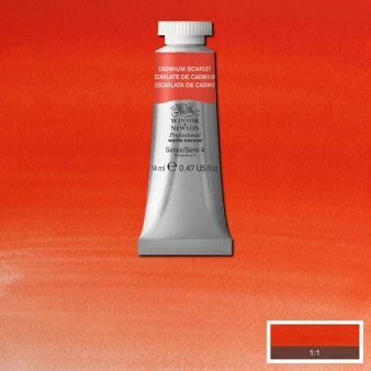 Winsor & Newton Professional Watercolour 14ml Cadmium Scarlet
