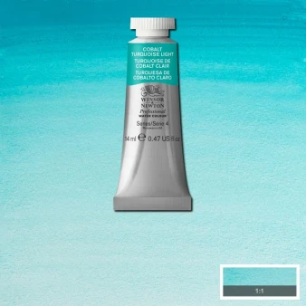 Winsor & Newton Professional Watercolour 14ml Cobalt Turquoise Light