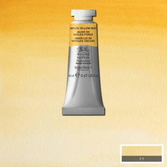 Winsor & Newton Professional Watercolour 14ml Naples Yellow Deep