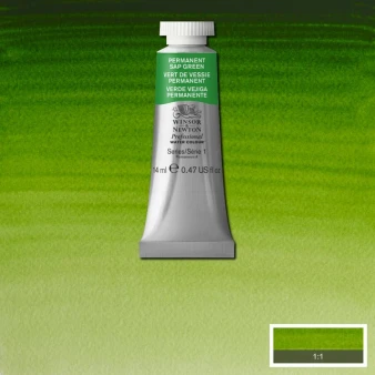 Winsor & Newton Professional Watercolour 14ml Permanent Sap Green