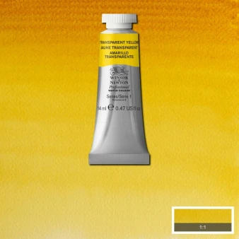 Winsor & Newton Professional Watercolour 14ml Transparent Yellow