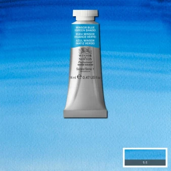 Winsor & Newton Professional Watercolour 14ml Winsor Blue (Green Shade)