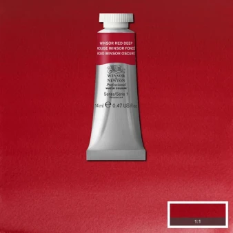 Winsor & Newton Professional Watercolour 14ml Winsor Red Deep