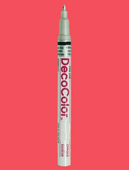 Marvy Uchida DecoColor Paint Marker Fine Red