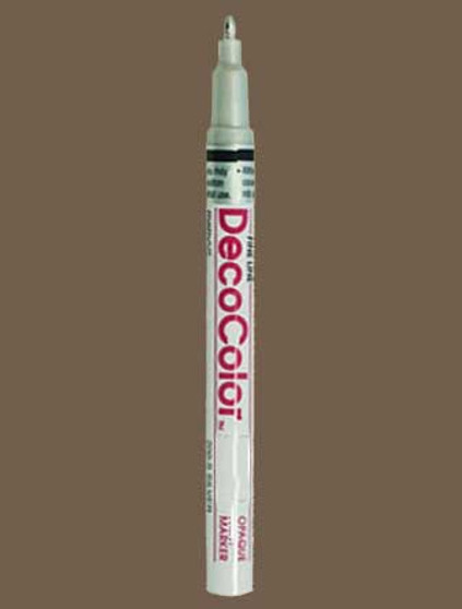 Marvy Uchida DecoColor Paint Marker Fine Dark Brown