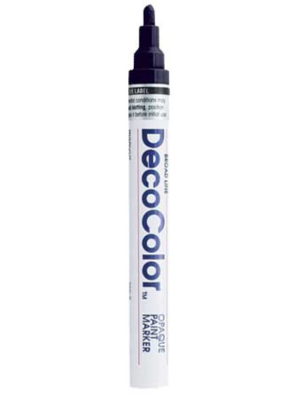 Marvy Uchida DecoColor Paint Marker 6mm Broad White