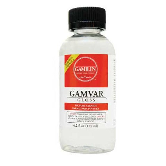 Gamblin Gamvar Oil Based Varnish Original Gloss 4oz.
