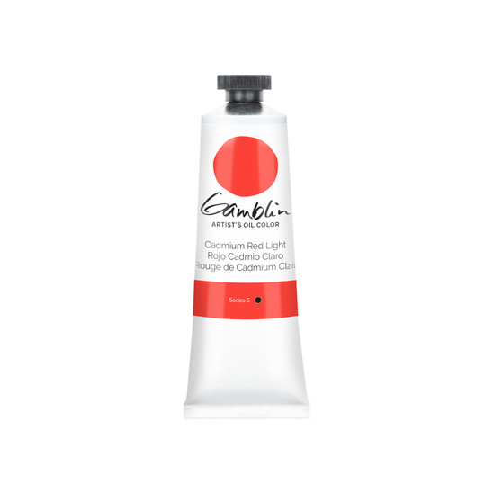 Gamblin Artists Oil Color 37ml Series 5: Cadmium Red Light