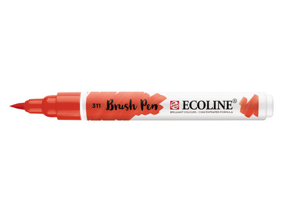 Talens Ecoline Watercolor Brush Pen Vermillion