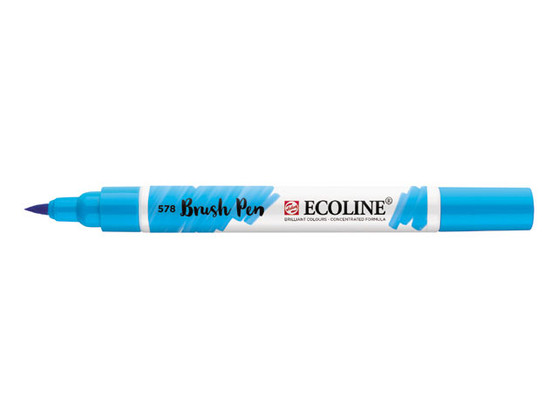 Talens Ecoline Watercolor Brush Pen Sky Blue (Cyan)