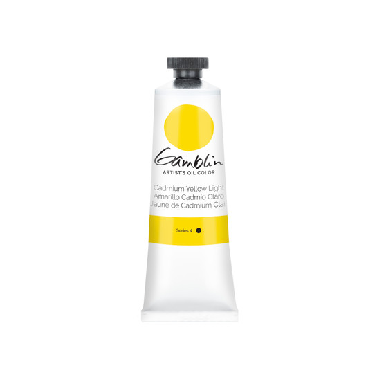 Gamblin Artists Oil Color 37ml Series 4: Cadmium Yellow Light