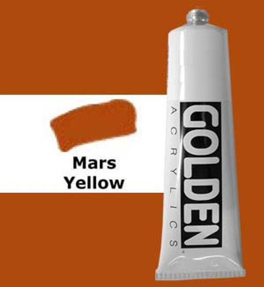 Golden Heavy Body Acrylic 5 oz Mars Yellow