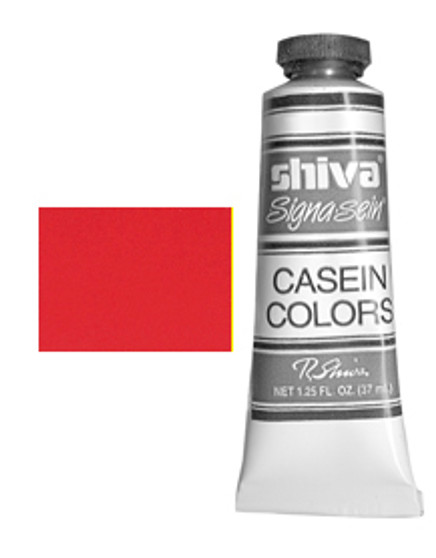 Shiva Signa-Sein Casein Series 4: 37ml Cadmium Red Extra Scarlet